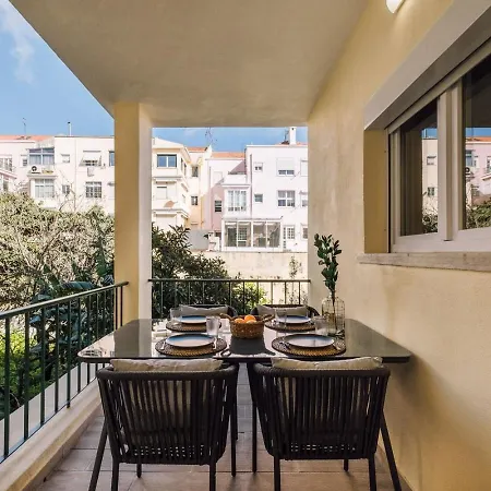 דירה Fado - 3 Bedrooms, Office And Terrace In Alvalade